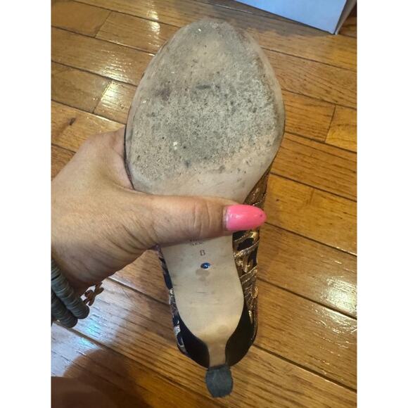 STUNNING Something Bleu made in Italy wedding mules size 8 (sh1000 - Picture 8 of 8